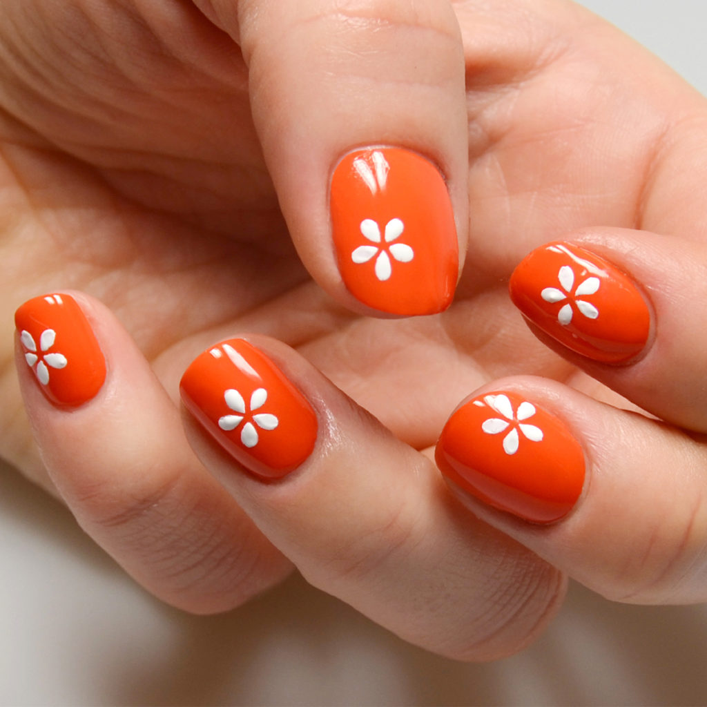 NAIL STENCIL FLOWER Depend Cosmetic