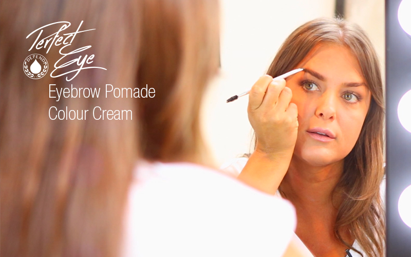 Perfect Eye Eyebrow Pomade Color Cream Depend Cosmetic