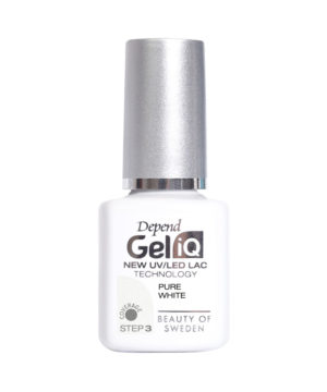 Depend Gel IQ nail polish pure white