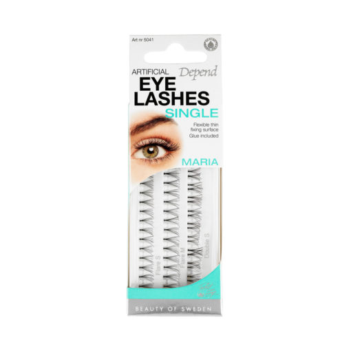 single artificial eyelashes from depend